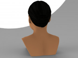 nicki minaj bust ready for full color 3d printing 3Dプリントモデル