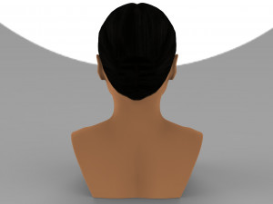 nicki minaj bust ready for full color 3d printing 3Dプリントモデル