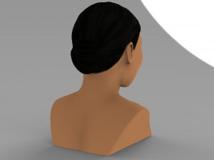 nicki minaj bust ready for full color 3d printing 3Dプリントモデル