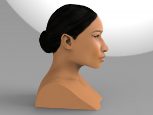 nicki minaj bust ready for full color 3d printing 3Dプリントモデル
