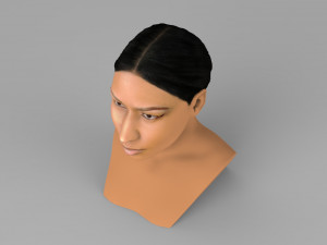nicki minaj bust ready for full color 3d printing 3Dプリントモデル