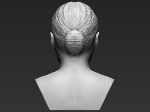 nicki minaj bust ready for full color 3d printing 3Dプリントモデル