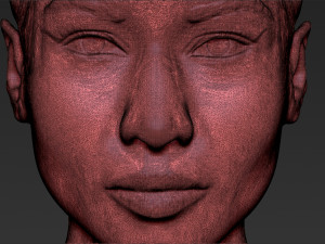 nicki minaj bust ready for full color 3d printing 3Dプリントモデル