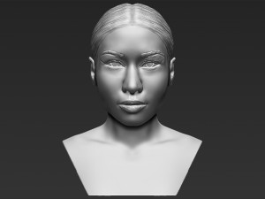 nicki minaj bust 3d printing ready stl obj 3D Print Model