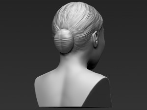 nicki minaj bust 3d printing ready stl obj Modèles 3D en vedette