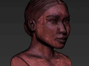 nicki minaj bust 3d printing ready stl obj Modèles 3D en vedette