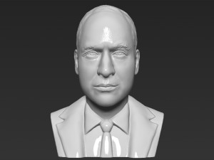 prince william bust 3d printing ready stl obj 3D Print Model
