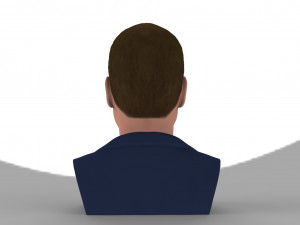 prince william bust ready for full color 3d printing Model Cetak 3D