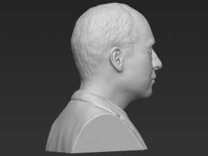 prince william bust ready for full color 3d printing Model Cetak 3D