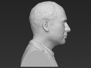 prince william bust ready for full color 3d printing Model Cetak 3D