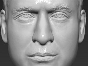 prince william bust ready for full color 3d printing Model Cetak 3D