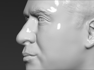 prince william bust ready for full color 3d printing Model Cetak 3D