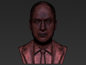 prince william bust ready for full color 3d printing Model Cetak 3D
