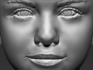selena gomez bust ready for full color 3d printing Modèles 3D en vedette