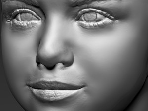 selena gomez bust ready for full color 3d printing Modèles 3D en vedette