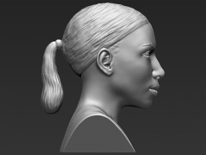 kim kardashian bust 3d printing ready stl obj 3D Принт Модель