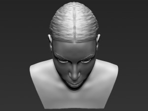 kim kardashian bust 3d printing ready stl obj 3D Принт Модель
