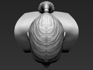 kim kardashian bust 3d printing ready stl obj 3D Принт Модель