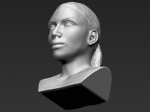 kim kardashian bust 3d printing ready stl obj 3D Принт Модель