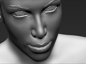 kim kardashian bust 3d printing ready stl obj 3D Принт Модель