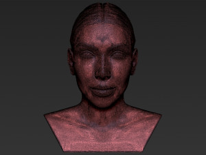 kim kardashian bust 3d printing ready stl obj 3D Принт Модель