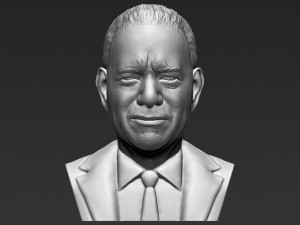 tom hanks bust ready for full color 3d printing 3Dプリントモデル