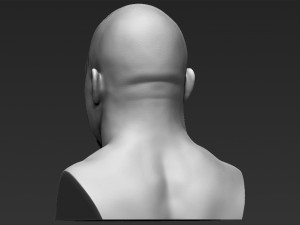 stone cold steve austin bust 3d printing ready stl obj Modèles 3D en vedette