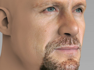 stone cold steve austin bust ready for full color 3d printing 3D 프린트 모델