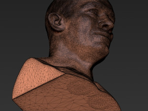 john cena bust 3d printing ready stl obj Modello di stampa 3D