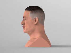 john cena bust ready for full color 3d printing Modelo de impresión 3D