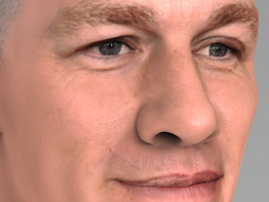 john cena bust ready for full color 3d printing Modelo de impresión 3D