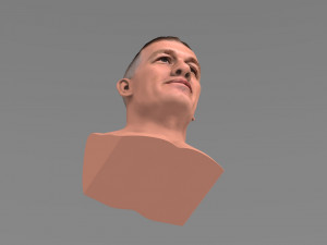john cena bust ready for full color 3d printing Modelo de impresión 3D