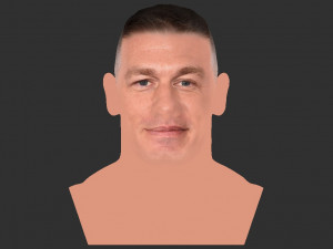 john cena bust ready for full color 3d printing Modelo de impresión 3D