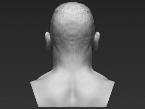 john cena bust ready for full color 3d printing Modelo de impresión 3D