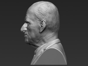 prince philip bust 3d printing ready stl obj 3D Print Model
