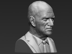 prince philip bust 3d printing ready stl obj 3D Print Model