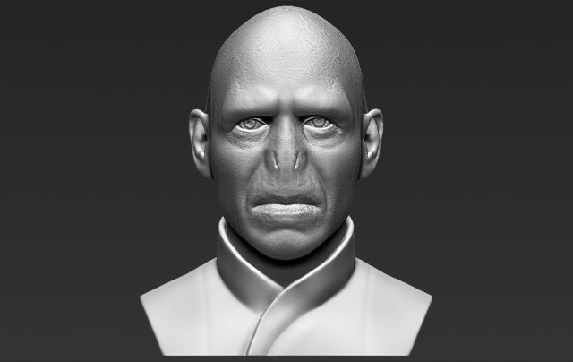 lord voldemort bust 3d printing ready stl obj 3D-Druckmodell .c4d .max .obj .3ds .fbx .stl .blend 
