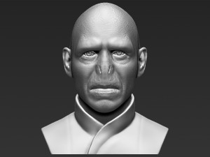 lord voldemort bust 3d printing ready stl obj 3D Print Model