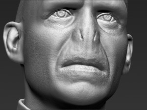 lord voldemort bust 3d printing ready stl obj 3D-Druckmodell