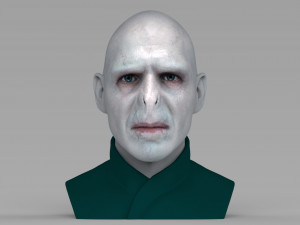 lord voldemort bust ready for full color 3d printing 3D Print Model