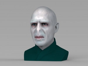 lord voldemort bust ready for full color 3d printing Modello di stampa 3D