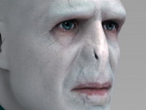 lord voldemort bust ready for full color 3d printing Modello di stampa 3D