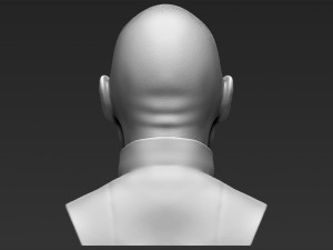lord voldemort bust ready for full color 3d printing Modello di stampa 3D