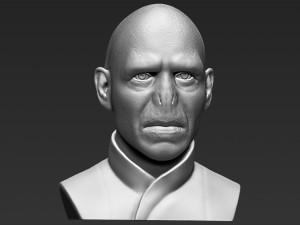 lord voldemort bust ready for full color 3d printing Modello di stampa 3D
