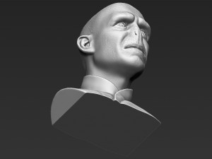 lord voldemort bust ready for full color 3d printing Modello di stampa 3D