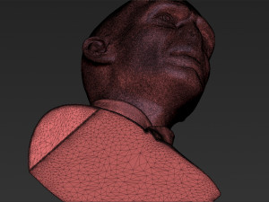 lord voldemort bust ready for full color 3d printing Modello di stampa 3D
