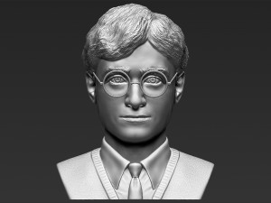 harry potter bust 3d printing ready stl obj 3Dプリントモデル