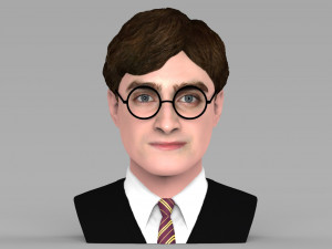 harry potter bust ready for full color 3d printing 3D Print Model