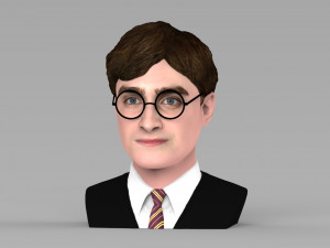 harry potter bust ready for full color 3d printing 3D Принт Модель
