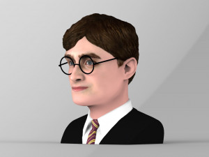 harry potter bust ready for full color 3d printing 3D Принт Модель
